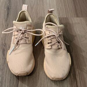 adidas Women's Athletic Shoes - Beige/Pink